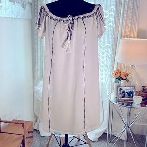 Lush, off-shoulder dress. Size large